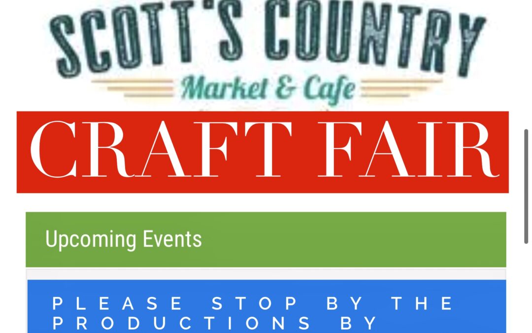 Scotts Farm Craft Fair Dec 12th 2020